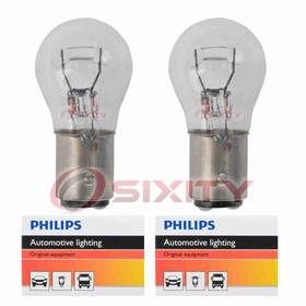 Sx-6465 Philips 2 Pc Front Turn Signal Light Bulbs For Plymouth Caravelle Gran Fury Rl