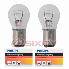 Sx-6469 Philips 2 Pc Tail Light Bulbs For Plymouth Caravelle Colt Gran Fury Grand Hn