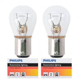 Sx-6686 Philips 2 Pc Tail Light Bulbs For Jaguar Super V8 Vanden Plas X-type Xj12 Lr