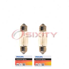 Sx-6747 Philips 2 Pc Map Light Bulbs For Land Rover Discovery 1994-2004 Electrical Tt