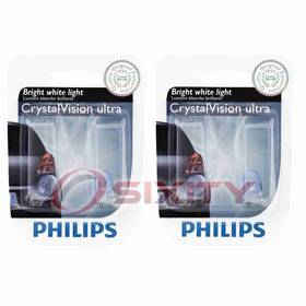 Sx-6791 Philips 2 Pc Map Light Bulbs For Plymouth Acclaim Horizon Laser Reliant Lp