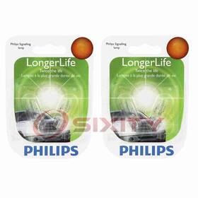 Sx-6806 Philips 2 Pc Map Light Bulbs For Plymouth Acclaim Horizon Laser Reliant Rs