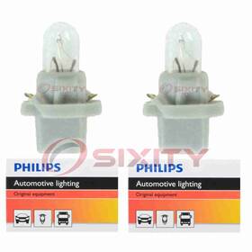 Sx-7017 Philips 2 Pc Turn Signal Indicator Light Bulbs For Chevrolet Astro Beretta Er