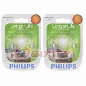 Sx-7032 Philips 2 Pc Rear Reading Light Bulbs For Acura Vigor 1992-1994 Electrical Vk
