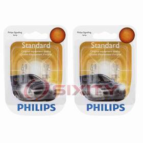 Sx-7235 Philips 2 Pc Map Light Bulbs For Oldsmobile 442 98 Achieva Bravada Custom Qq