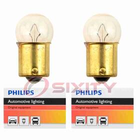 Sx-7344 Philips 2 Pc Rear Side Marker Light Bulbs For Jeep Cherokee 1985-1988 Gv