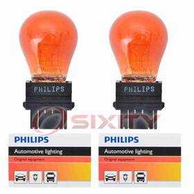 Sx-7628 Philips 2 Pc Front Turn Signal Light Bulbs For Chrysler 200 300 300m Breeze Se