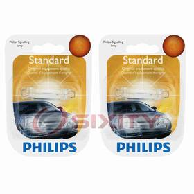 Sx-7731 Philips 2 Pc Map Light Bulbs For Oldsmobile 98 Bravada C Custom Cruiser Rq