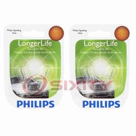 Sx-8336 Philips 2 Pc Turn Signal Indicator Light Bulbs For Buick Electra Estate Rx