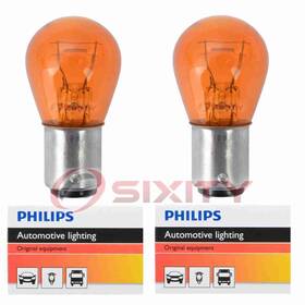 Sx-8431 Philips 2 Pc Front Turn Signal Light Bulbs For Land Rover Freelander Ie