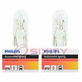 Sx-8546 Philips 2 Pc Map Light Bulbs For Buick Reatta Roadmaster Terraza 1988-2007 Yb