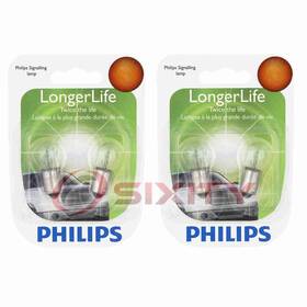 Sx-8687 Philips 2 Pc Turn Signal Indicator Light Bulbs For Pontiac Bonneville Yg
