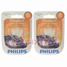 Sx-8878 Philips 2 Pc Map Light Bulbs For Buick Regal 1990-1994 Electrical Lighting Iw