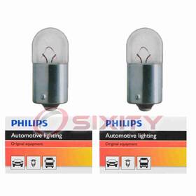 Sx-9139 Philips 2 Pc Back Up Light Bulbs For Lexus Ct200h Es300 Es300h Es330 Es350 G Ye