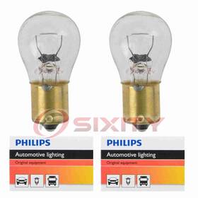 Sx-9303 Philips 2 Pc License Plate Light Bulbs For Rolls-royce Silver Shadow Ii Oj