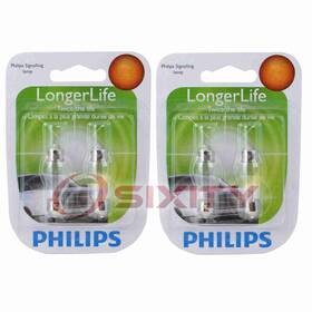 Sx-9610 Philips 2 Pc Vanity Mirror Light Bulbs For Maybach 57 62 2003-2012 Ur