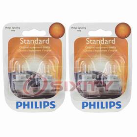 Sx-9633 Philips 2 Pc Turn Signal Indicator Light Bulbs For Buick Regal 1988-1994 Vb