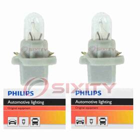 Sx-9649 Philips 2 Pc Turn Signal Indicator Light Bulbs For Buick Century Lesabre Qa Sx-9649 Philips 2 Pc Turn Signal Indicator Light Bulbs For Buick Century Lesabre Qa