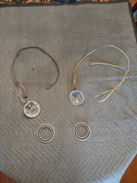 2427490 Plymouth 2299521 64 65 66 Mopar Barracuda Oem Courtesy Light Harness And Bezels