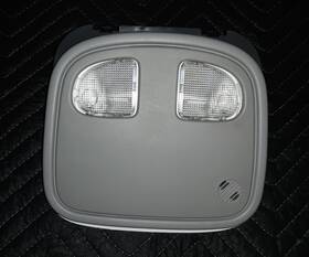 47252 Pontiac 2007-2010 G6 Front Center Dome Map Light Lamp Assembly Oem Gray Tested