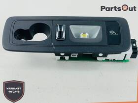 181721 Porsche 11-18 Cayenne Dome Light Lamp Rear Left Side Black Oem