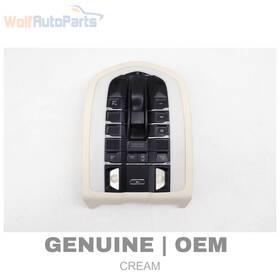 7pp959551bq Porsche 2010-2016 Panamera S 970 - Dome Map Light / Sun Roof Switch