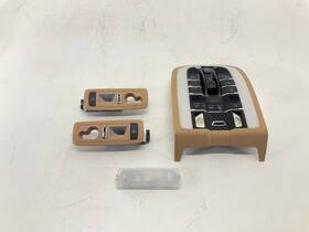 7pp959728a Porsche 11-18 Cayenne Front And Rear Interior Roof Overhead Dome Light Set Of 4