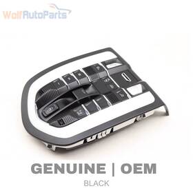 95861394504 Porsche 2015-2018 Macan - Front Overhead Console / Dome Light Switch Assembly