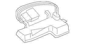 970-631-611-02 Porsche Genuine 2010-2016 Panamera - Puddle Lamp