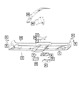 Promaster 1500 2500 3500 City Mopar Ram Genuine Dome And Reading Lamp