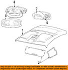Qb27mf1ab Mopar Chrysler Oem Interior-roof-courtesy