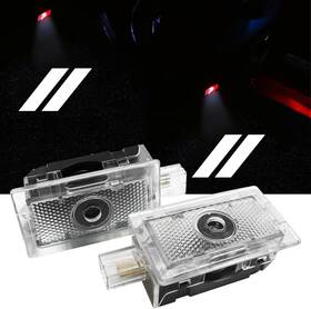 Qianjiang 769083201994 2pcs/set Car Door Lights For Dodge Charger 2010-present Courtesy Led White