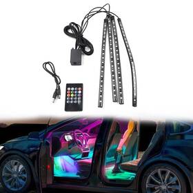 Raimukurijinusa 421115204969 Rgb Romote Control Floor Atmosphere Light Decorative Foot Lamp Us