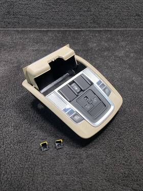 P6ek061l1af Ram 2021 2500 Laramie Overhead Console Dome Light Oem Tan
