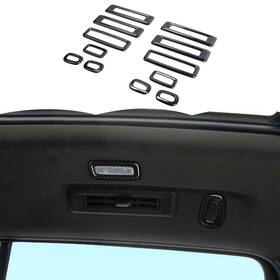 Rt-tcz-sbb754 Rt-tcz Carbon Fiber Middle Rear Roof Reading Light Lamp Panel Trim Cover Inte
