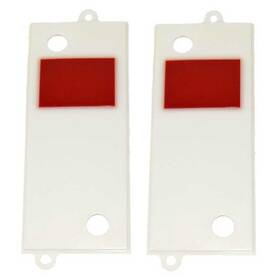 13731a Scott Drake 1967-68 Mustang Deluxe Door Light Lens
