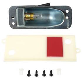 13776e Scott Drake 1967 Mustang Deluxe Door Lamp Assembly