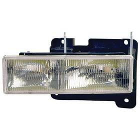 508891cl Sherman Headlamp Assembly 92-94 Chevy Blazer 95-99 Tahoe 88-02 Gmc Pickup Left