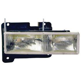508891cr Sherman Headlamp Assy 92-94 Chevy Blazer 95-99 Tahoe 88-02 Gmc Pickup Right