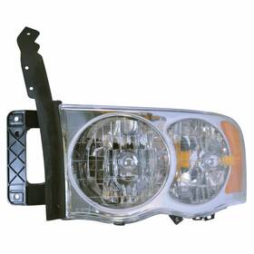 65010l Sherman Headlight Assembly With Park And Marker Light For 02-05 Dodge Ram 1500 Pickup Left