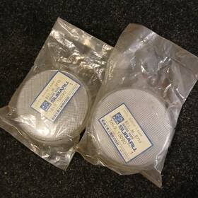 7849-10090 Subaru 1980s Brat Dl Gl Round Clear Room Dome Lamp Lens # 7849 10090 Nos Oem