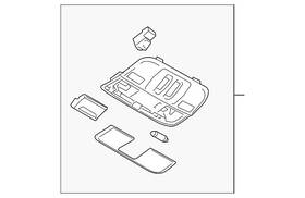 84621ag11a Subaru Genuine Map Lamp