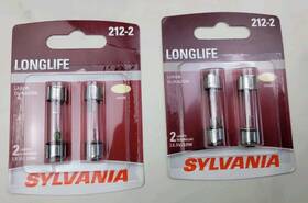 212-2ll.bp2 Sylvania Long Life - 2 Pack 212-2 Light Bulb Dome Trunk Cargo Area Lot Of