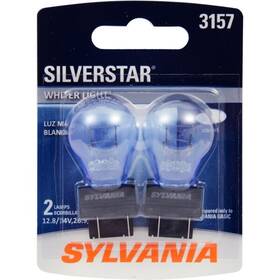 3157st.bp2 Sylvania Silverstar 3157st 2 Pack Light Bulb Brake Tail Turn Signal Lamp Upgrade