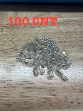 T512142w T512/14v2w 100x T5 Warm White Halogen Mini-wedge Instrument Panel Bulb 12v 14v 2w