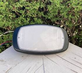 E12wb0rp1 Tecniq Inc White Red Interior Inside Dome Light Black Housing