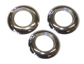 S33-0s00-1 Tecniq 3-stainless Steel Bezel Trim Ring For 3/4 Inch Led Incandesent Clearance Marker