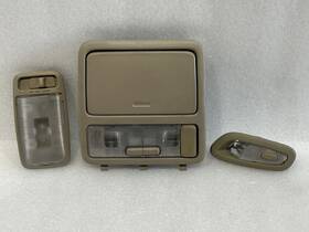 241-10206 Toyota 2004 Avalon Roof Console With Rear Dome Lights Ivory La01