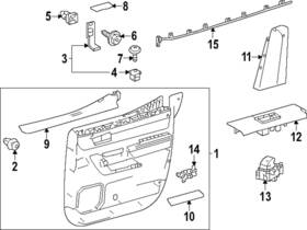 81080-0c210 Toyota Genuine Interior Lamp