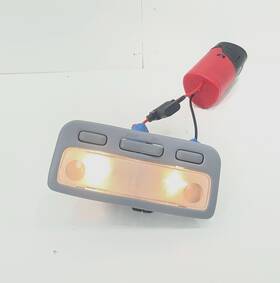 81260-14080-b2 Toyota 1996-2000 Rav4 Overhead Console Dome Map Light Lamp Non Sunroof Gray Oem